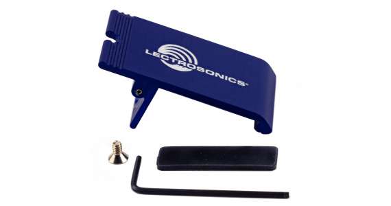 Lectrosonics BCSLBL Belt Clip Spring Loaded, Small, Black