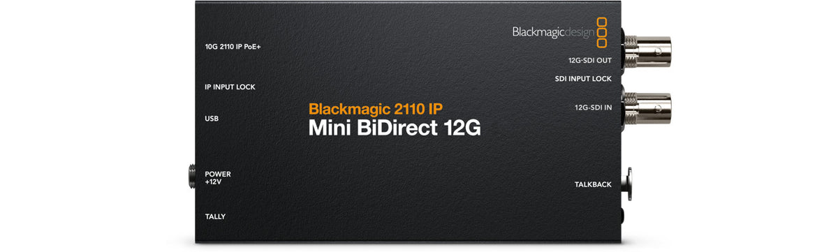 Blackmagic Design 2110 IP Mini BiDirect 12G Converter