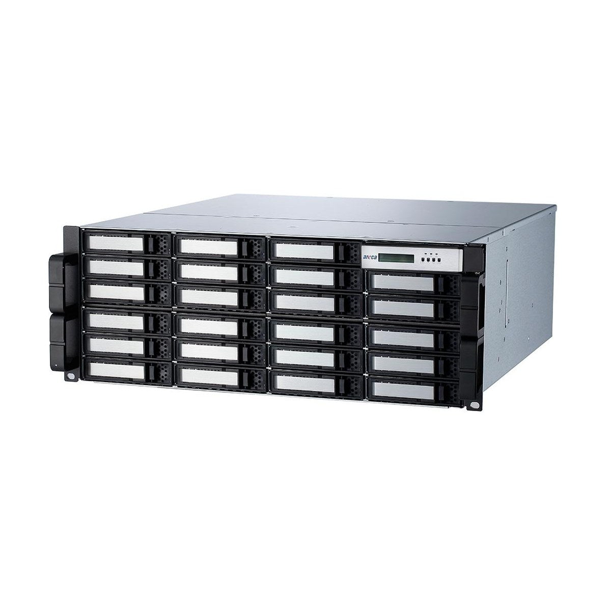 Areca 8050T3-24R-SAN 24-Bay Thunderbolt 3 Hardware RAID Rackmount, 9-User Direct Attached SAN