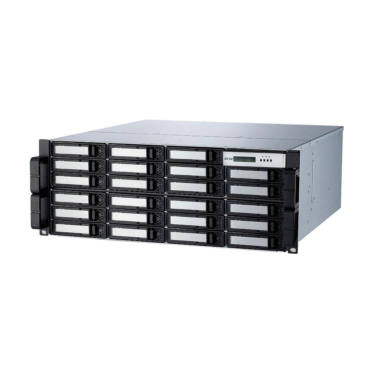 Areca ARC-8050T3-SAN-8 24-Bay Thunderbolt 3 Hardware RAID Rackmount, 8-User Direct Attached SAN