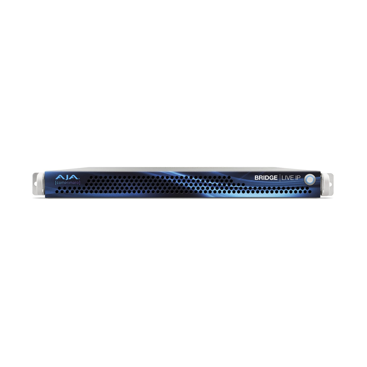 AJA BRIDGE LIVE IP Turnkey System - 1RU Streaming and Transcoding Appliance with 4ch UHD and 12ch HD Bidirectional ST 2110, SFP 28, 25GigE