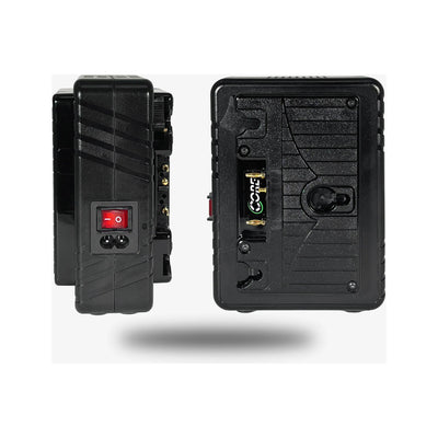 Core SWX GPM-X2A Mini Dual Travel Battery Charger (Gold Mount)