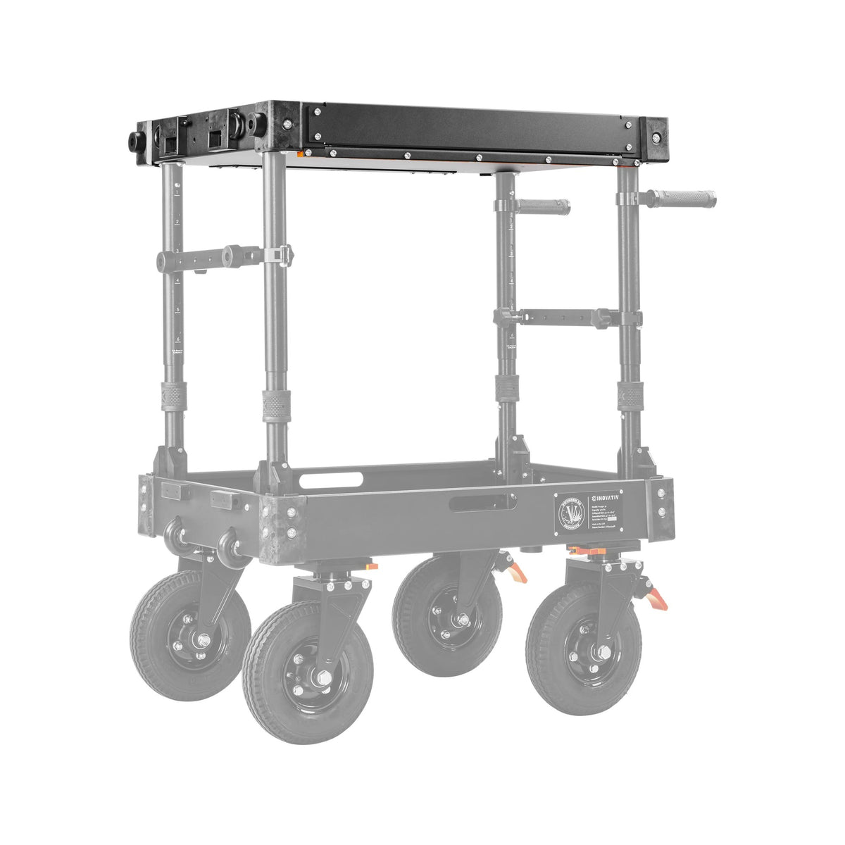 Inovativ X-Top Shelf with Threaded Rail Plates for Voyager