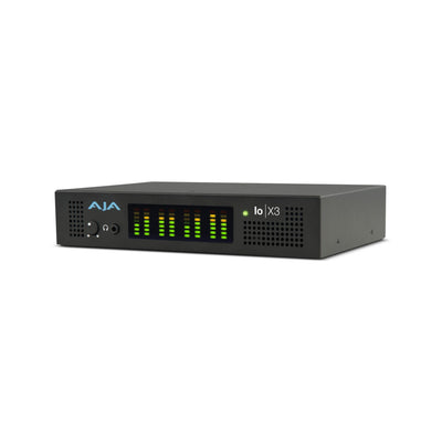 AJA Io X3 2K/HD/SD 3G-SDI and HDMI Video I/O over Thunderbolt 3