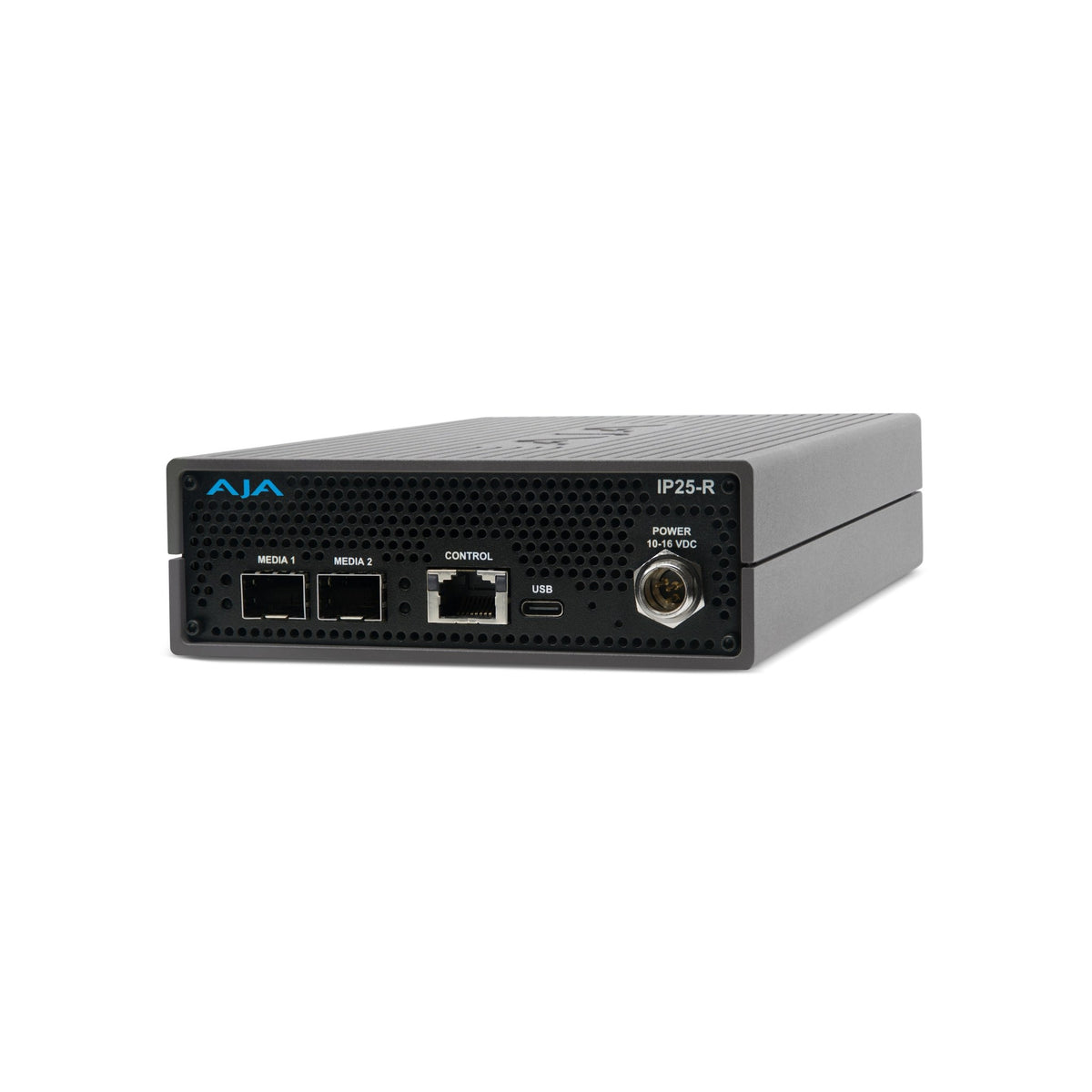 AJA IP25-R 25 GigE IP to 2x HDMI 2.0 and 4x 12G-SDI Converter