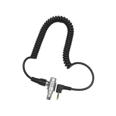 Kondor Blue 3-Pin Fischer Remote Trigger Run Stop Coiled Cable