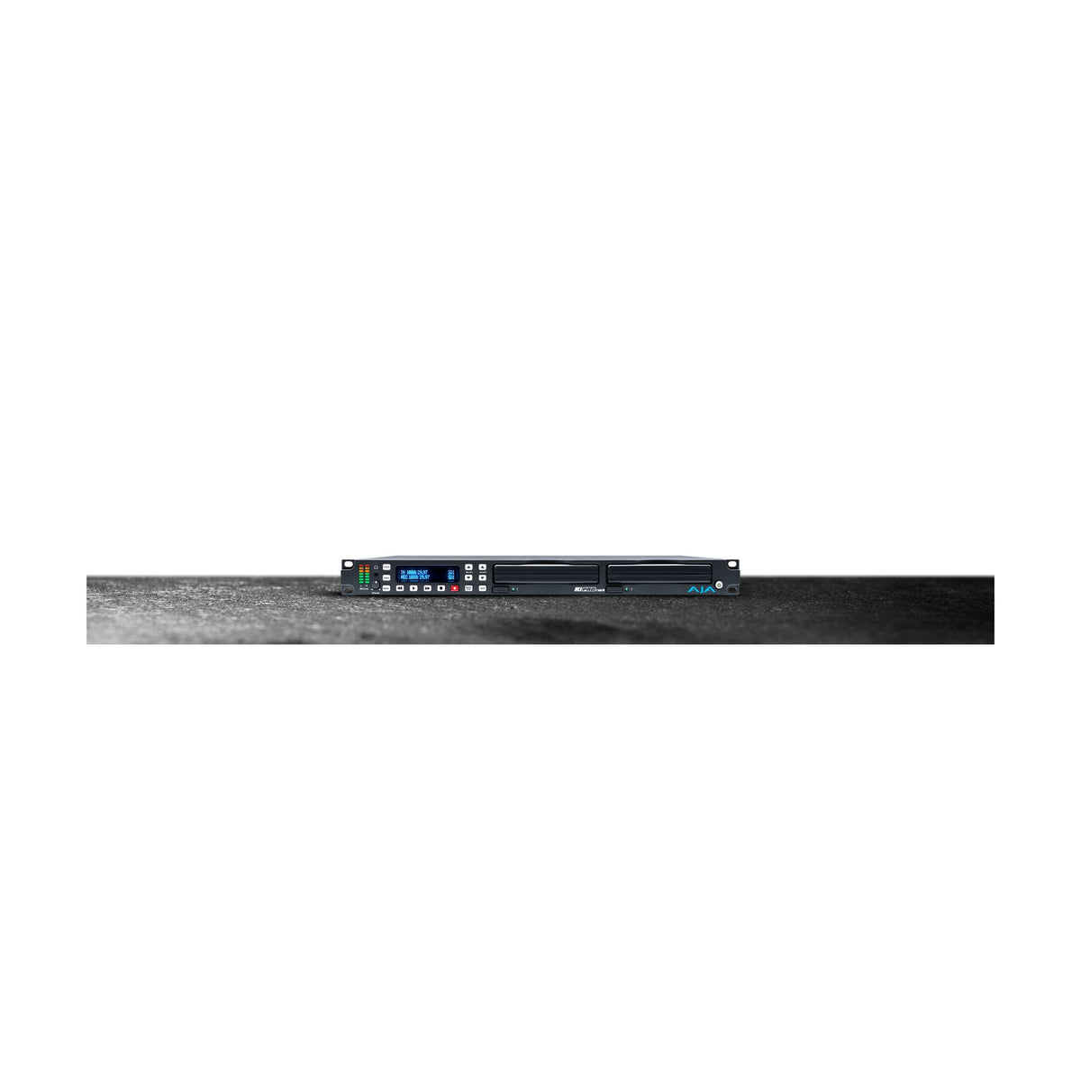AJA Ki Pro Rack Rackmount File Based Recorder/Player, with ProRes 422 and DNxHD
Includes: 2x AC Power Cords (No KiStor Modules included)
