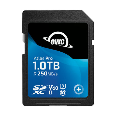 OWC Atlas Pro SDXC UHS-II V60 Memory Card
