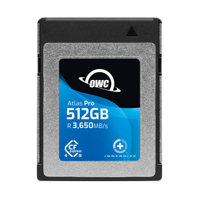 OWC Atlas Pro 512GB CFexpress 4.0 Type B Memory Card