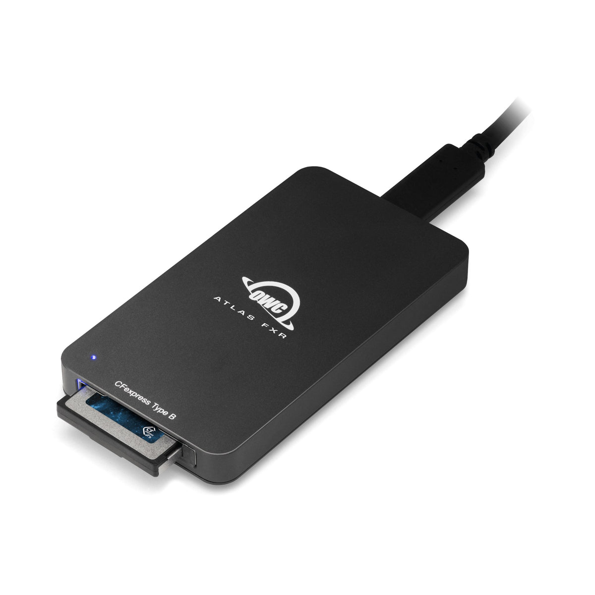 OWC Atlas FXR CFexpress 2.0 Type B Thunderbolt 40Gb/s + USB-C 10Gb/s Card Reader