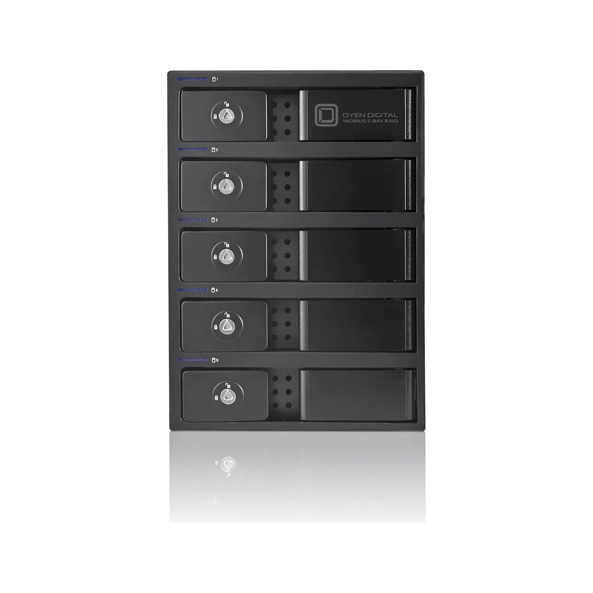 Oyen Digital Mobius 5-Bay FireWire 800, eSATA, USB 3.0 RAID Hard Drive Array