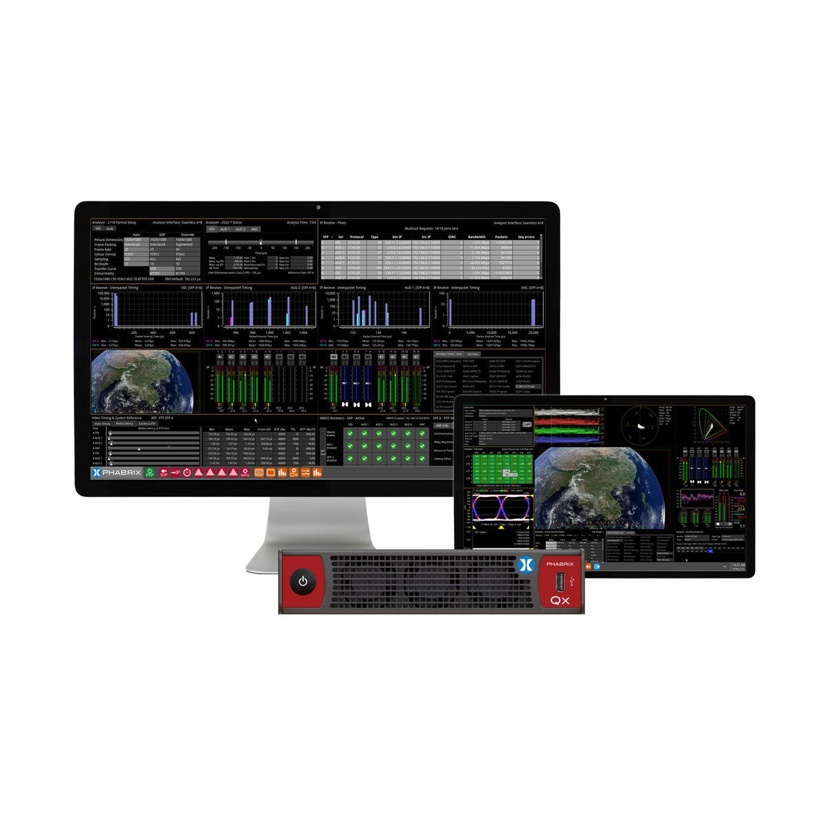 Phabrix PHQX01-3G Qx 1U SD*/HD/2K SDI Rasterizer, Analyser only