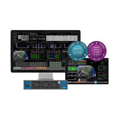 Phabrix PHQXL QxL 1U SD*/HD/2K 10GbE IP Rasterizer, Analyser only