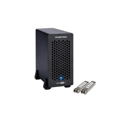 Sonnet Technologies Twin25G Thunderbolt 5 Dual Port 25Gb Ethernet Adapter (SFP28 modules included)