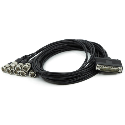 AJA 12G-AM-8BNC-CBL 12G-AM BNC breakout cable, 8-Ch In and 8-Ch Out Also compatible with 3G-AM