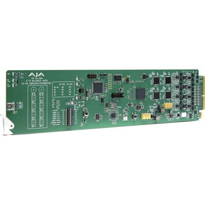 AJA OG-3G-AMA 3G-SDI 4-Channel Analog Audio Embedder/Disembedder, Balance XLR, DashBoard Support