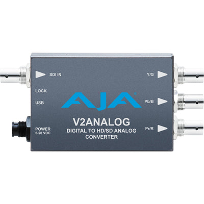 AJA V2Analog Digital Video to Analog, HD/SD