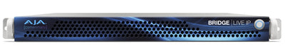 AJA BRIDGE LIVE IP Turnkey System - 1RU Streaming and Transcoding Appliance with 4ch UHD and 12ch HD Bidirectional ST 2110, SFP 28, 25GigE