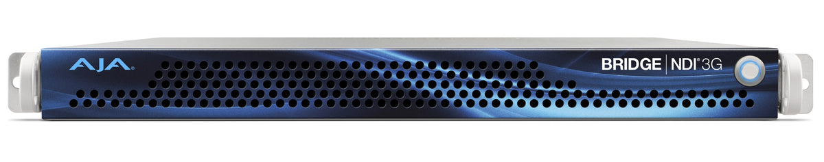 AJA BRIDGE NDI 3G High Density HD and 4K/UltraHD Conversion Gateway for SDI to NDI and NDI to SDI