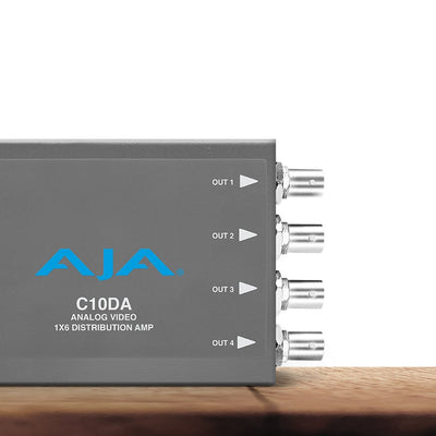 AJA C10DA Analog Video 1x6 Distribution Amplifier
