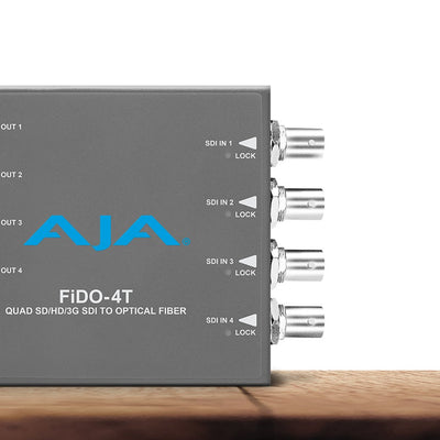 AJA FiDO-4 4-Channel Multi-Mode LC Fiber