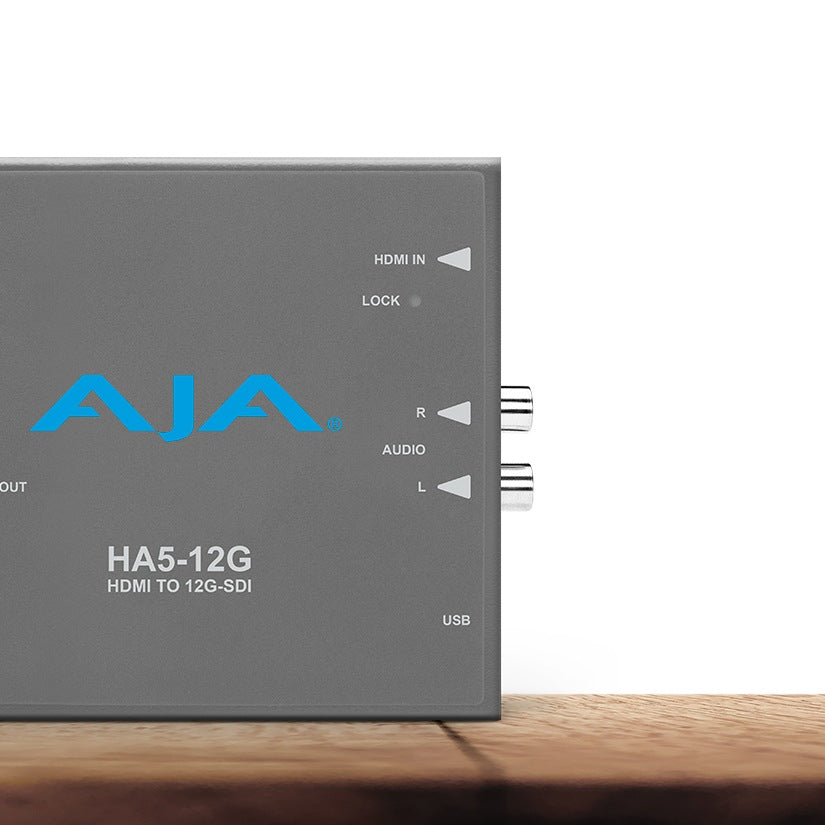 AJA HA5-12G HDMI 2.0 to 12G-SDI Conversion