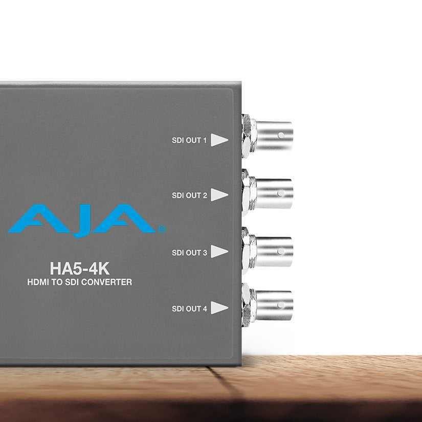 AJA HA5-4K 4K HDMI to 4K 4x 3G-SDI, also Supports HD-HDMI to HD SDI