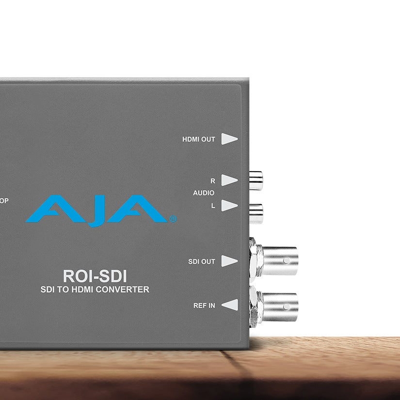 AJA ROI-SDI 3G-SDI to 3G-SDI/HDMI Converter with Region of Interest Scaling