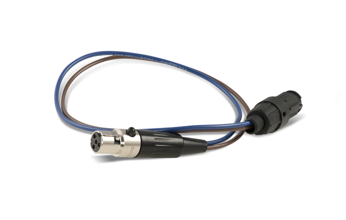 AJA DRM2-Plus M/F Con-X / Mini-XLR Cable Male-Mini-Con-X-to-Female-Mini-XLR Adapter Cable 12"