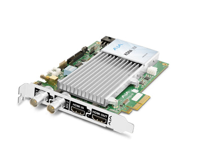 AJA KONA XM, Fanless 12G-SDI and HDMI 2.0 Ultra Low Latency PCIe card, no Fan, Passive Cooling