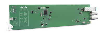 AJA OG-FiDO-2R-12G 2-Channel 12G-SDI/LC Single Mode LC Fiber to Receiver, DashBoard Support