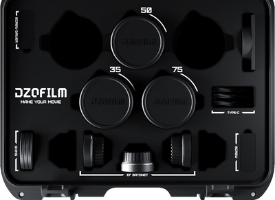 DZOFilm VESPID Cyber Full Frame 75mm T2.1 Prime Lens (PL & EF Mounts)