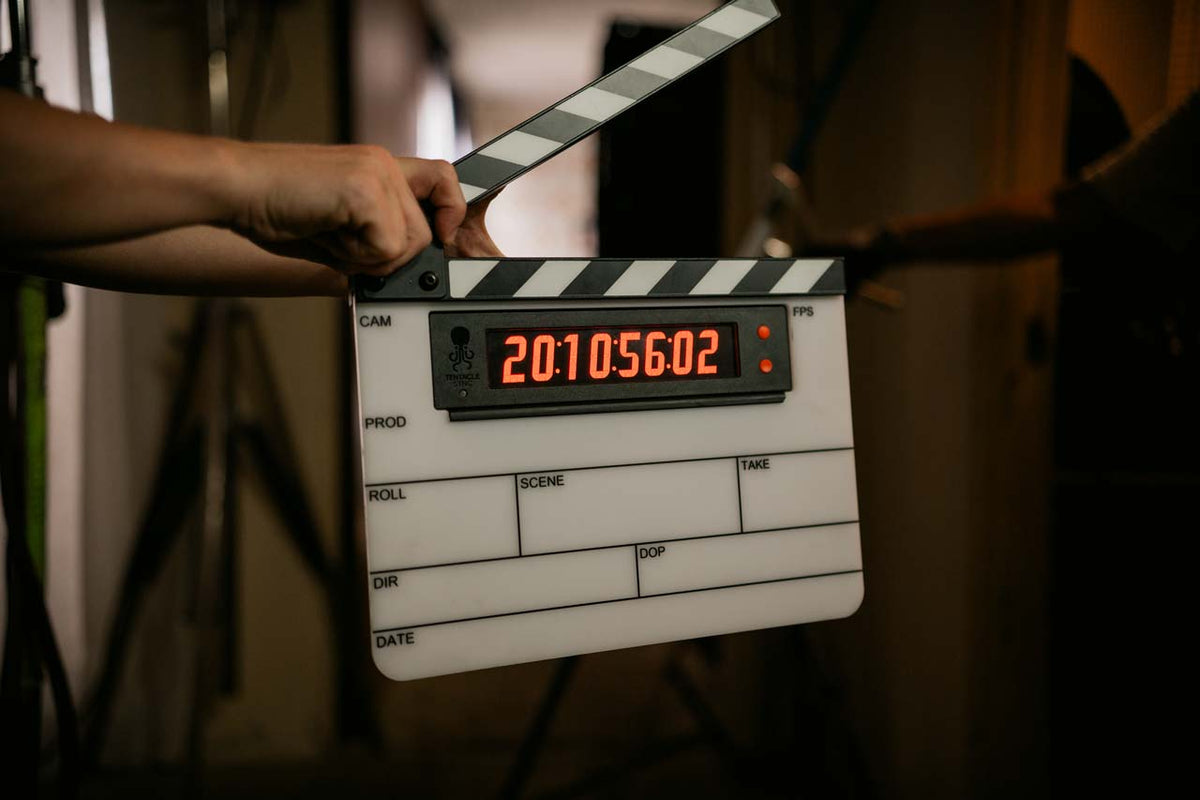 Tentacle Sync TIMEBAR Timecode Slate