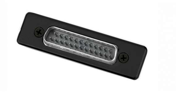 Lectrosonics DSR4DB25 DSR4 End Plate KIT for DB25 Sockets, No Bezel Incl
