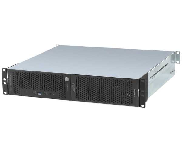 Sonnet Technologies xMac mini (2018-2023) 2U Rackmount System with Echo III Module