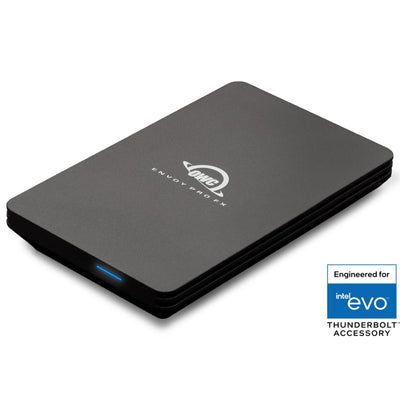 OWC Envoy Pro FX 1TB Thunderbolt 40Gb/s + USB-C 10Gb/s Portable NVMe SSD