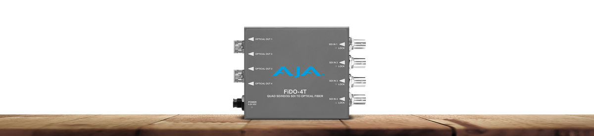 AJA FiDO-4 4-Channel Multi-Mode LC Fiber