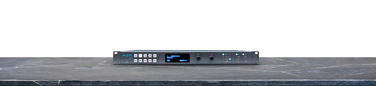 AJA FS2 Dual Channel Universal 3G/HD/SD Audio/Video Frame Sync/Converter, 1RU