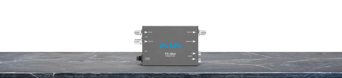 AJA FS-Mini 3G-SDI Utility Frame Sync, SDI and HDMI Simultaneous Outputs