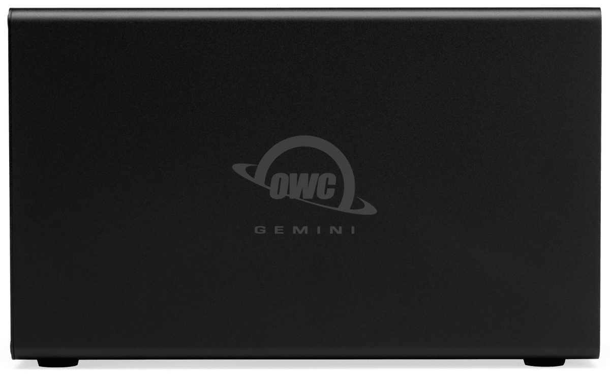 OWC Gemini Thunderbolt 40Gb/s Dock And Dual-Drive RAID Storage Solution