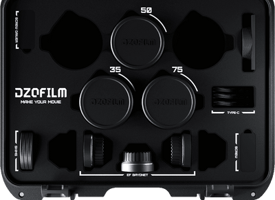 DZOFilm VESPID Cyber Full Frame 3-Lens Kit (35/50/75mm)