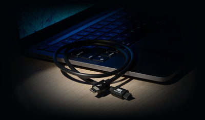 OWC Thunderbolt 4 (USB-C) 0.7 Meter (28") Cable - Black