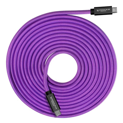 Kondor Blue Gerald Undone 15FT Tether USB-C 3.2 Cable for Data & Charging