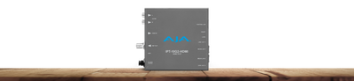 AJA IPT-10G2-HDMI HDMI to SMPTE ST 2110 Video and Audio IP Encoder with Hitless Switching