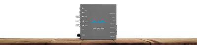 AJA IPT-10G2-SDI 3G-SDI to SMPTE ST 2110 Video and Audio IP Encoder with Hitless Switching