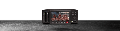 AJA Ki Pro Ultra 12G 4K/UltraHD/2K/HD Recorder/Player with 12G I/O and Multi-Channel Encoding Support Includes: AC Adapter (AC to 4-pin XLR), Handle, Feet (Storage not included)