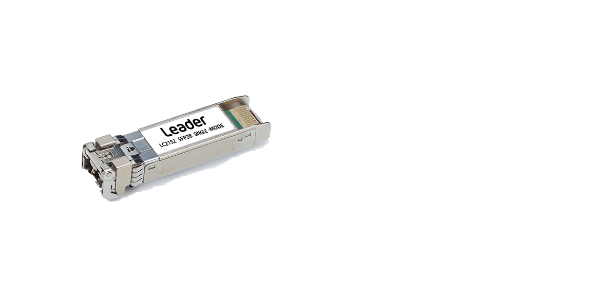 Leader LC2152 25GbE Single type 10km SFP module for LV5600/LV7600/LT4670/LV5600W/LV7600W