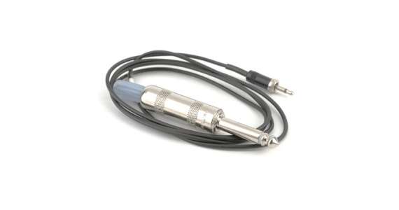 Lectrosonics MC44 Cord, 37", Male 1/4" Mono to Male Locking Micro Plug