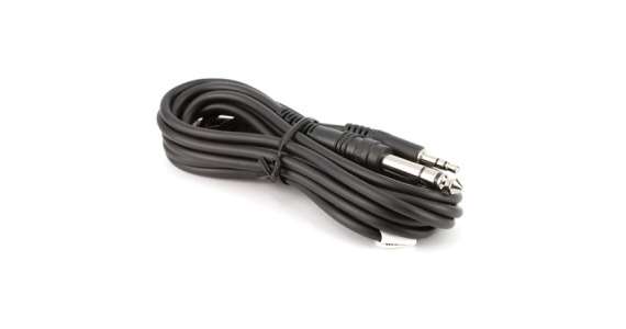 Lectrosonics MC65 Cord, 10ft, 1/4 TRS to Mini TRS