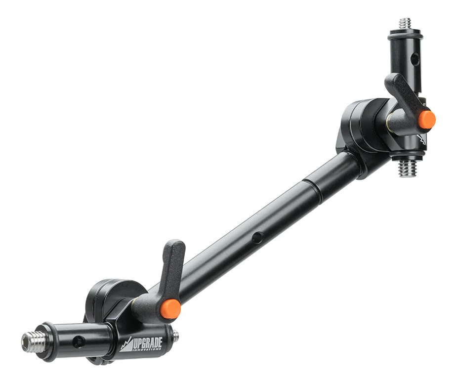 Upgrade Innovations Single 8" Rudy Arm - Universal 1/4-20 & 3/8-16